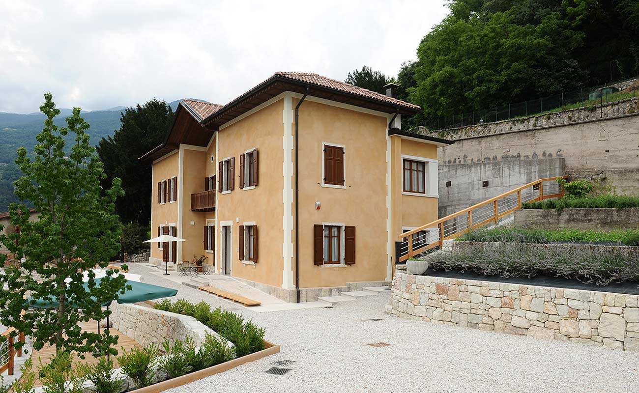 La Villa degli Orti vista dall'esterno